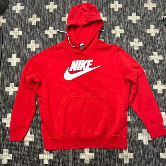 Nike Other - Nike Large Red Hoodie